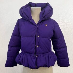 RALPH LAUREN PUFFER JACKET Girl (8-10)